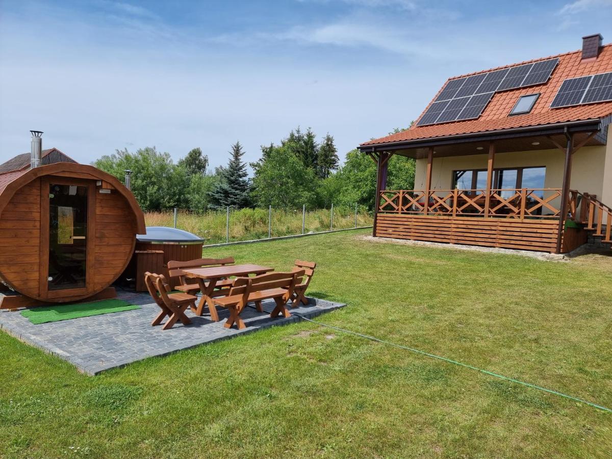 Вилла Moje Mazury Wilk Wilnowo Экстерьер фото